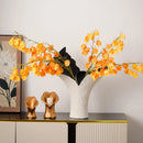 Axyaa Black Gold Resin Handicrafts Fish-tail Vase Home Decor
