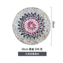 Axyaa Seashell Tray: Japanese-Inspired Round Storage Plate for Stylish Home Organization