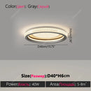 Axyaa LED Ring Ceiling Light for Living Room Kitchen Romantic Home Decoration