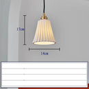 Axyaa Ceramic Nordic LED Pendant Lamp for Home Decor & Indoor Lighting