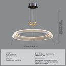 Axyaa Chandelier Pendant Light for Living Room Bedroom Dining Table Kitchen Island