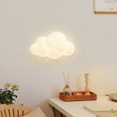 Axyaa White Cloud Lamps with Remote Control Dimming for Children's Bedroom