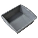 Silicone Square Cake Plate - Axyaa Non-Stick Brownie Pot with Anti-Slip Handle