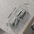 Axyaa Expandable Cutlery Storage Box with Partitions - Organize Knives and Forks