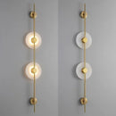 Axyaa Modern Gold Black LED Wall Lamp for Stylish Interiors
