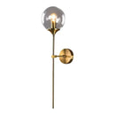 Axyaa Glass Ball Wall Sconce Light for Bedroom & Living Room