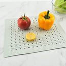 Axyaa Sink Mat: Soft Rubber, Anti-Slip, Heat Insulation, Quick Drain Pad