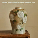 Axyaa Retro Ceramic Flower Vases & Hydroponic Living Room Arrangements