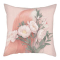 Axyaa Abstract Flower Girl Pillow Cover 45x45cm for Home Sofa Decoration