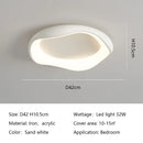 Axyaa Round LED Bedroom Ceiling Lamp Full Spectrum Dimmable Study Light
