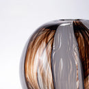 Glass Vase Striped Flower Arrangement Terrarium Home Decoration by Axyaa