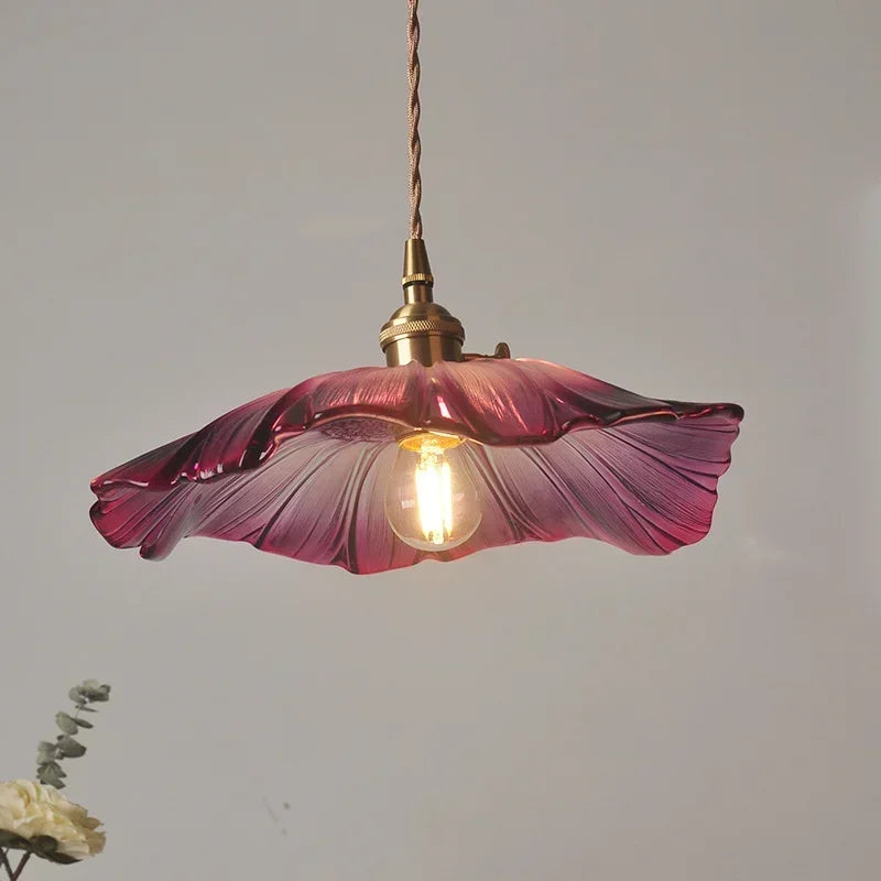 Axyaa Modern Nordic Glass Pendant Chandelier LED Ceiling Light