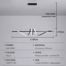Axyaa LED Pendant Light with Remote Dimming for Modern Home Decor
