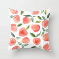 Axyaa Geometric Sunset Rainbow Pink Pillowcase