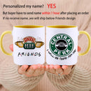 Axyaa Central Perk Personalized Ceramic Coffee Mug