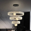Axyaa Luxury LED Pendant Chandelier for Living & Dining Room Decor