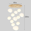 Axyaa Modern Indoor Pendant Chandelier LED Ceiling Light for Dining and Living Room