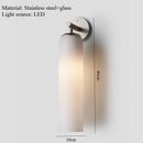 Axyaa Glass Tube Wall Lamp - Luxury Minimalist Nordic Bedroom Art Light