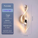 Axyaa Nordic Acrylic LED Wall Lamps for Home Decor and Indoor Lighting