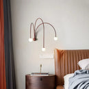Axyaa LED Wall Light Iron Glass Wall Lamp - Home Decor Lustre