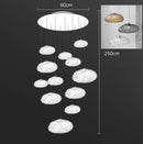 Axyaa Staircase Chandeliers LED Pendant Light Lamps for Modern Home Decor