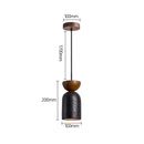 Ancient Style Bedroom Headboard Pendant Lamp by Axyaa