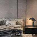 Axyaa Black Mushroom Lamp: Modern Minimalist Nordic Bedside Table Light