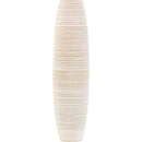 Axyaa 26" Tall Wooden Farmhouse Floor Vase for Fake Plant and Pampas Grass