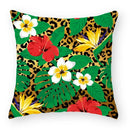 Axyaa Leopard Print Pillow Case Throw Cushion Cover Decor Case