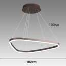 Axyaa LED Chandelier Pendant Lamp for Dining Room | Modern Hanging Ceiling Light
