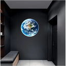 Axyaa LED Earth Wall Lamp: Luxury Creative Mural Art for Living Room Bedroom.