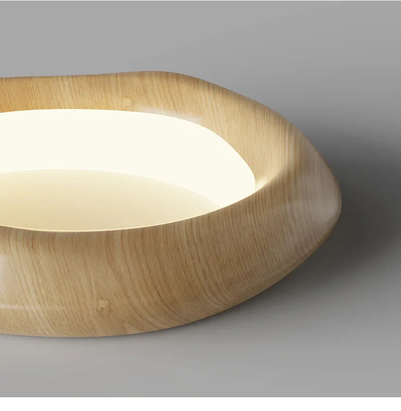 Axya Wood Log Ceiling Light for Full Spectrum Eye Protection