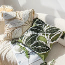 Axyaa Tufted Cushion Cover With Tassel - Mori Style Decorative Pillowcase