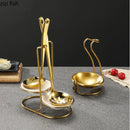 Axya Stainless Steel Tableware Storage Rack for Cutlery and Ceramic Bowls