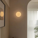 Axyaa Marble Ball Wall Lamp: Elegant G9 Bulb Stone Sconce for Stylish Décor