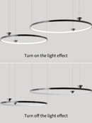 Axyaa Minimalist Italian Style Pendant Lamp for Living Room, Dining Room, Bedroom
