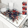 Axyaa Diatom Mud Kitchen Drain Pads - Absorbent Plant Flower Bowls Mat