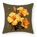 Axyaa Flower Print Sofa Pillow Cover for Decor, Car Seat, and Cute Decor Display