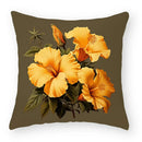 Axyaa Flower Print Sofa Pillow Cover for Decor, Car Seat, and Cute Decor Display