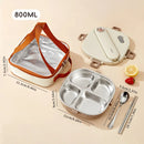 Axyaa Capybara Stainless Steel Bento Lunch Box Set