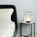 Axyaa Designer Glass Desk Light High LED Art for Living Room, Bedroom - Nordic Postmodern Luxury Style
