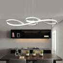 Axyaa LED Cord Pendant Chandelier - Nordic Design - 48w Hanging Lamp