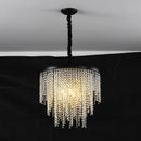 Axyaa Retro Style E14 LED Pendant Lights in Black/Gold Finish