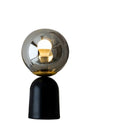 Axyaa Glass Ball Bedside Lamp - Nordic Modern Round Table Light