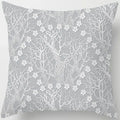 Axyaa Gold Geometric Flow Elements Pillow Case Cover Home Decor Accessories