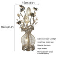 Axyaa Nordic Modern LED Table Lamp - Stylish Artistic Aluminum Wire Desk Light