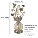 Axyaa Nordic Modern LED Table Lamp - Stylish Artistic Aluminum Wire Desk Light