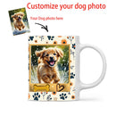 Axyaa 3D Custom Dog Portrait Mug - Perfect Gift for Dog Moms