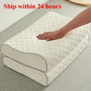 Axyaa Waffle Latex Pillow: Cervical Spine Support for Better Sleep