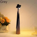 Axyaa Slim USB Rechargeable LED Desk Lamp - Tricolored, Portable, Dimmable